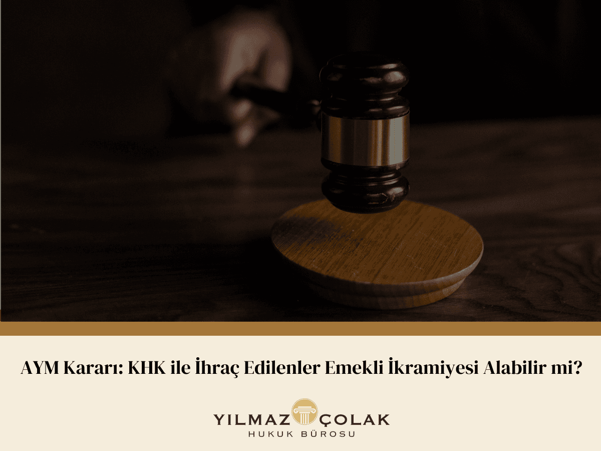 KHK ile İhraç Edilenler Emekli İkramiyesi Alabilir Mi?
